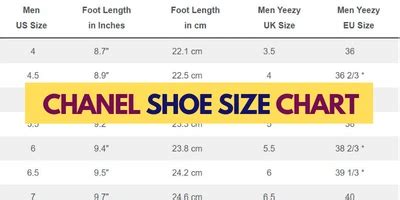 chanel shoe size chart in cm|chanel espadrilles true to size.